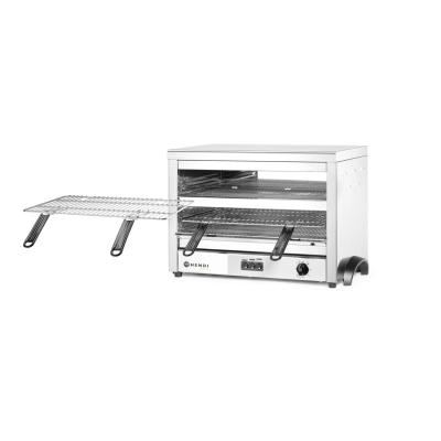 Salamander s křemíkovými tělesy MAXI GN 1/1, HENDI, 400V/4500W, 682x528x(H)455mm | 264331